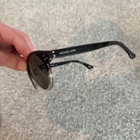 Michael Kors Black Gradient Round Sunglasses - Picture 2 of 3